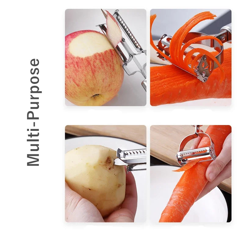 Vegetable and Fruit Peeler - Stainless Steel